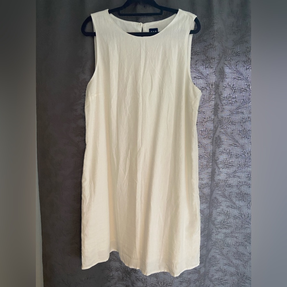 Tall Large white mini dress, GAP